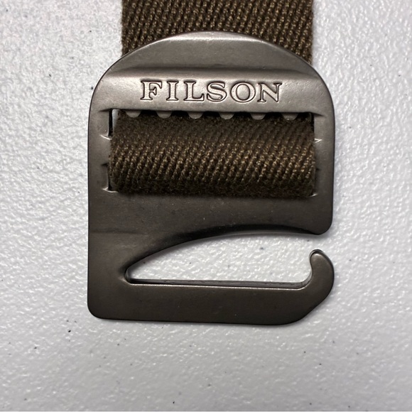 FILSON Togiak Adjustable Belt Brown - Picture 2 of 8